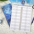 Poluma Appointment Book - Salon Appointment Planner, 11.5" x 4.7", 2 Columns Undated Planner, 6 AM - 9 PM, Twin-Wire Binding, 200 Pages, Hair Stylist Salon Book - Blue