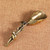 Copper Tea Scoop Lotus Shape Tea Shovel Mini Spatula for Loose Leaf Coffee Condiments Measuring