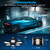 TANBABY 2 Pack Motion Sensor Garage Light, Total 30000LM Deformable Garage Lighting, 150W LED Ceiling with Motion, Ultra Bright Motion Activated LED Shop Light for Attic, Basement