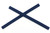 ExactFitt Replacement Ear Socks for Oakley Pitchman OX8050 OX8096 OX8105 OO9439 Tincup Glass Frames (Dark Blue - 2 Pairs)
