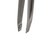 Rubis Classic Diamond Coated Tip, Stainless Steel Slanted Tweezers for Precise Eyebrows and Hair Removal, The Precious Stone Collection,1K102DT, Polished Silver