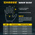 FREETOO Full-Finger Workout Gloves for Men, Padded Gym Gloves with Excellent Grip and Palm Protection, Touch Screen Friendly