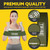 Tribe Lifting Fabric Resistance Bands for Working Out - 5 Exercise Bands Set for Legs and Glutes - Booty Bands for Women and Men - Thick Cloth Workout Bands for Physical Therapy, Hip Training