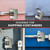 Maudex® MDP/70 Heavy Duty Lock with 0.59” Shackle Clearance & 0.46” Thick Bolt [Nickel Plated Finish] - [Anti Pick, Anti Drill Cylinder] - Ideal Lock for Storage Units with 10 Keys