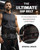 THEFITGUY Ultimate Dip Belt | Secure Closure - No Sliding Down | Structured Back Support | 45-Angle Rings - Comfort Dip Position | 40” Strap & 2 Snap Hooks - for Dips, Pull Ups, Squats, Weight Lifting
