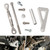 Alternator Bracket Kit for Chevy SBC Long Water Pump 305 327 350 383 5.0L 5.7L V8 Small Block Engine