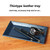 ADO-PL045 Cash Tray, Black, Coin Tray, Pendray, Accessory Tray, Leather, Small Accessories, Cartoon, Interior, Stylish (Black)