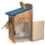 Blue Bird Houses for Outside with Gift Box - Durable Birdhouses for Outdoors with Clear View Panel & Predator Guard for Bluebird Wren Swallow Finch Chickadee Cardinal Blue Bird Houses for Outside with Gift Box - Durable Birdhouses for Outdoors with Clear View Panel & Predator Guard for Bluebird Wren Swallow Finch Chickadee Cardinal