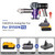 BTRUI for Dyson V6 Adapter for Dewalt 20V Battery Convert to for Dyson V6 Absolute/Motohead/Animal+Fluffy/Mattress/DC58 DC59 DC61 DC62 SV04 SV09 Vacuum Converter (only DW20V6 Adapter)