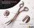 Dog Grooming Scissors Kit - Best Tools for Goldendoodles & Poodles - Straight, Curved & Thinning Shears - Professional Grade Stainless Steel, 4 Pc Set [We Love Doodles]
