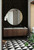 Yasinet Black and Gold Wallpaper Black Geometric Contact Paper Modern Stripe Removable Self Adhesive Wall Paper Decorative for Wall Bedroom Vinyl Film 17.3”x197”