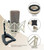TLM 103 Shock Mount - Microphone Mount Compatible for Neumann TLM 103 M147 Condenser Mic by SUUNTOK,Silver