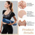 Handepo 6 Pcs Underarm Sweat Vest Breathable Armpit Sweat Proof Shirt Pads for Woman Underarm Protector(Medium,White, Black, Nude)