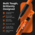 THORVALD New 3-in-1 Carpenter Pencils with Finger Grip for Construction - Incl. 7 Leads + Sharpener - Solid Mechanical Pencils with Fine Point/Best Marking tools Construction/Carpenters/Scriber