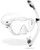 Cressi F1 & Supernova Dry Mask & Snorkel Kits, Clear/Silver