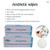 4x4 Biodegradable Esthetic Wipes 4 ply 200 per Pack Smooth Finish 100% Natural Rayon Recyclable Facial towelette