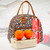 FlowFly Insulated Lunch Bag With Shoulder Strap for Women, Men, and Kids, Large and Reusable, Handle, Freezable Work and School Travel Tote and Meal Prep Organizer,Floral