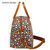 FlowFly Insulated Lunch Bag With Shoulder Strap for Women, Men, and Kids, Large and Reusable, Handle, Freezable Work and School Travel Tote and Meal Prep Organizer,Floral