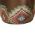 Valley View Wastebasket Multi Warm, Hand-Painted, Made of Resin, Shades of sage, Chocolate, Sand, Russet, and Indigo 10 Inches High Valley View Wastebasket Multi Warm, Hand-Painted, Made of Resin, Shades of sage, Chocolate, Sand, Russet, and Indigo 10 Inches High