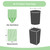 Reli. Biodegradable 40-45 Gallon Trash Bags | 100 Count | ASTM D6954 | Green | Eco-Friendly | Oxobiodegradable Under Certain Conditions (See Product Description)