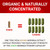 USDA Organic Moringa Capsules | Moringa Organic Pure Tablets | Vegan Premium Herbal Supplement from 10:1 Leaf Extract | Natural Plant-Based Support | 60 Capsules