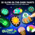 Rock Painting Kit- Glow in The Dark Rock Kit, Arts and Crafts for Kids Ages 6-12, Art Supplies Toy , Kids Craft Paint Kits, Arts & Crafts for Boys Girls Birthday Party Gift Toy