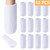 32 PCs Furniture Leg Socks - High Elastic Knitted Chair Leg Floor Protectors, Thickening White Chair Leg Covers Set, Move Easily and Reduce Noise