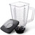 Joyparts Replacement parts 5-Cup Square Plastic Jar With Lid,Compatible with Oster Blenders