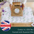 The Master Herbalist Fragrant Lavender Scented Drawer Liners in a Floral Design with Lavender Essential Oils (Folded) | Pack of 5 Sheets | Contains Essential Oils | Made in The UK