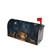 Dujiea Vintage Christmas Mailbox Wrap - Magnetic Post Box Cover, Standard Size 21"(L) x 18"(W), Garden Yard Home Decor