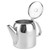 Belissy, 0.5 L Stainless Steel Teapot - Coffee Pot Teapot Stainless Steel Kettle Cold Water Jug Short Spout for Restaurants, Conference Rooms, Living Room, (20 oz)