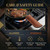 Proudly Made in Georgia from Full Grain Leather - Leather Cast Iron Handle Cover, Set of 2 - Heat Resistant Cast Iron Handle Sleeve for Skillets - Pot Holder for Hot Frying Pans, Pots