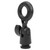 Germerse Microphone Holder, Portable Anti Vibration Mic Stand Adapter, Black Plastic, 22mm/0.9in Threaded Microphones