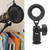 Germerse Microphone Holder, Portable Anti Vibration Mic Stand Adapter, Black Plastic, 22mm/0.9in Threaded Microphones