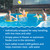 In The Swim 3 Inch Stabilized Chlorine Tablets for Sanitizing Swimming Pools - Individually Wrapped, Slow Dissolving - 90% Available Chlorine - Tri-Chlor - 5 Pounds In The Swim 3 Inch Stabilized Chlorine Tablets for Sanitizing Swimming Pools - Individually Wrapped, Slow Dissolving - 90% Available Chlorine - Tri-Chlor - 5 Pounds