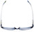 Sight Station women's annabelle rectangular reading glasses (Blue/Floral, 3.50)