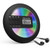 Rechargeable Portable CD Player for Car, Hernido Discman with FM Transmitter, 20 Hours Playtime Personal Compact Disc CD Player, USB MP3 Player with Headphones, Anti-Skip & Resume Playback