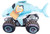 Jay Franco Monster Jam Plush Stuffed Megalodon Pillow Buddy - Super Soft Polyester Microfiber, 16 inches