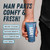 Super Fresh Ball Deodorant Lotion for Men Aluminum Free Hygiene Cream for Groin Butt and Body Controls Odor Reduces Chafing Twin Pack 4 oz Tubes for Daily Freshness Comfort and Sweat Protection