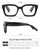 ZXYOO 3 Pack Oversize Square Design Reading Glasses for Women, Blue Light Blocking Computer Reader（Black & Pink & Leopard+1.00）