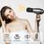 2Pcs Travel Hair Diffuser for Hair Dryer - Compact and Portable (5.12x3.15) Travel Hair Dryer Diffuser Sock‌ Made of Soft, Heat-Resistant and Flexible Foam, Tear-Resistant and Reusable