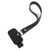 Asterom Handmade Leather Cane Strap - Stylish Wrist Strap for Canes and Walking Sticks (Black)