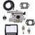 HOQO Carburetor for Walbro WT-402A WT-402 WT402-1 Echo CS-303T CS-3000 12300139136 Air Fuel Filter