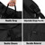 JOINPRO Laundry Bag Backpack, 125L Extra Large Laundry Backpack with Shoulder Straps, Adjustable Extendable Laundry Hamper Bag with 3 Pockets for College, Travel, Camping (Black)