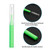 RAZOKO Interdental Brush, Flossing Head,Easy Use Tooth Cleaning Tool (1Pack(2mm/2.3mm/2.5mm/3mm)-88pcs)