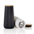 AdHoc Scape Salt & Pepper Mill Set - Salt & Pepper Grinders with Ultra-Sharp Grinding Mechanisms - Refillable Mills & Spice Shakers with Adjustable Grinding - Black & White