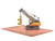 Liif Crane Truck Happy 3rd Birthday Card,3D Greeting Pop Up Birthday Card For 3 Years Old For Boy, Nephew, Grandson, Toddler,Fun Construction Vehicle Card,With Message Note & Envelop,Size 7x5 Inch
