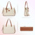Keyli Laptop Tote Bag Canvas Laptop Bag for Women 15.6 inch Casual Work Shoulder Bags Large Capacity Professional Business Office Computer Briefcase Handbag Purses for Travel, Office, School Brown