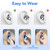 Swimming Ear Plugs Waterproof Earplugs - 3 Pairs Silicone Swim Ear Plugs for Adult Kids, Water Sports Earplugs for Showering, Bathing, Surfing - Keep Ear Water Out