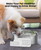 oneisall Dog Water Fountain for Large Dogs,7L/230oz/1.8G Stainless Steel Dog Fountain Super Quiet with Triple Filtration,Great for Large Dogs Cats and Multi-Pet Home (8Set Filters for 7L Dog Fountain)
